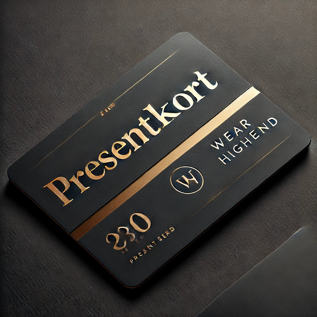 Wearhighend gift card