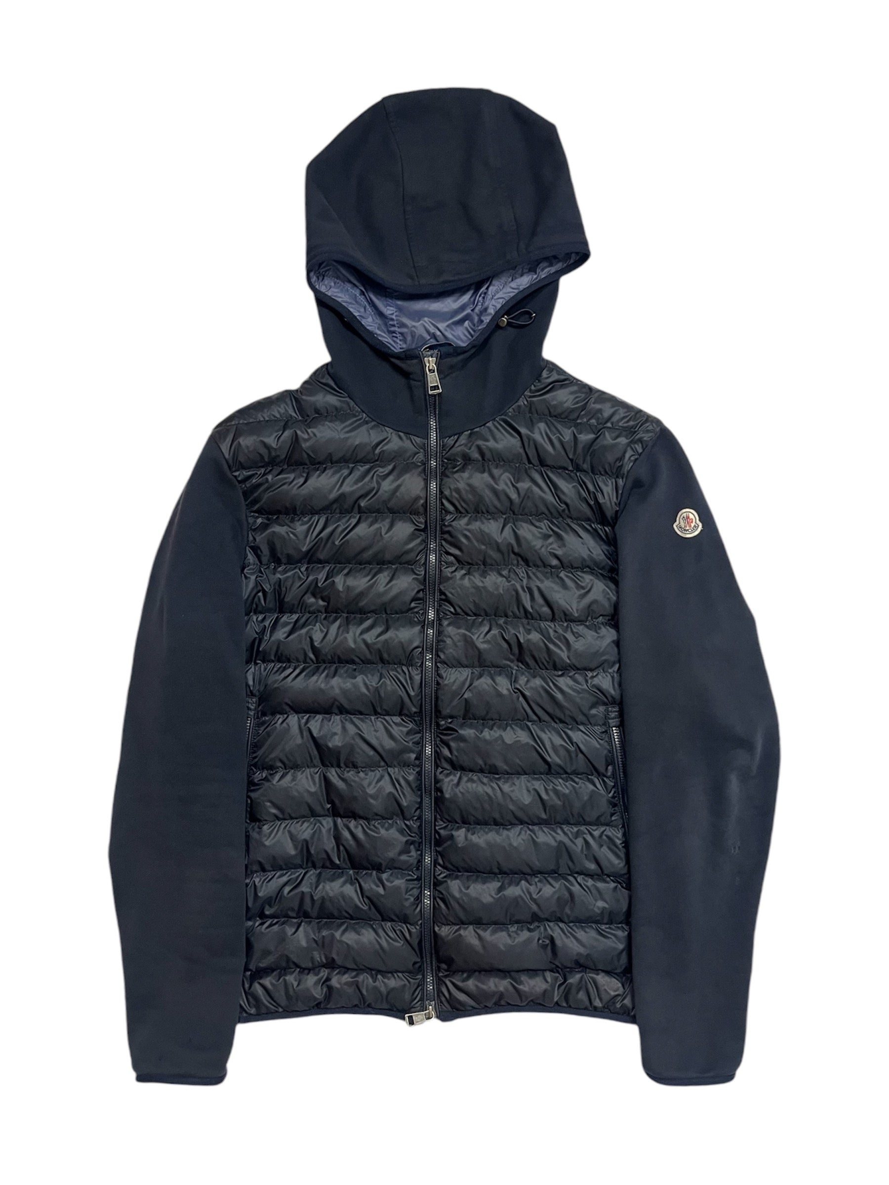 Hooded Down Cardigan 